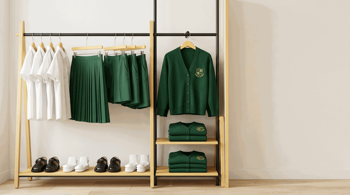 Treasure Academy school uniform items